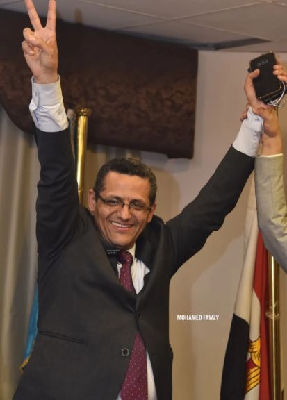 مبروك نقيب الصحفيين خالد البلشي فوزه لفتره ثانيه بانتخابات نقابه الصحفيين