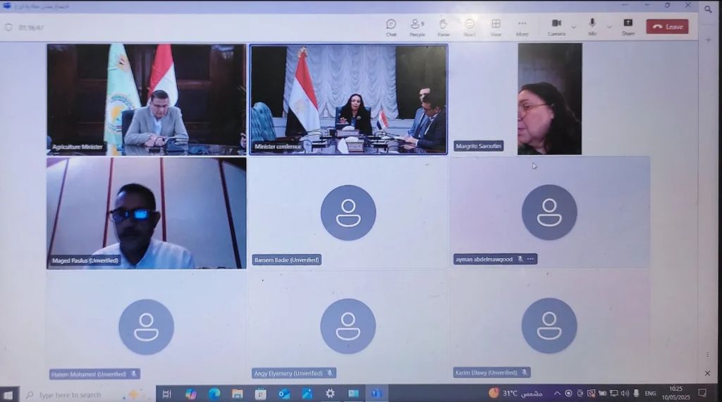 وزيرا التضامن الاجتماعي والزراعه واستصلاح الاراضي ورئيس مجلس أمناء التحالف الوطني للعمل الاهلي التنموي يتابعون نتائج مبادره ”ازرع” والاستعداد لتدشين مرحله جديده