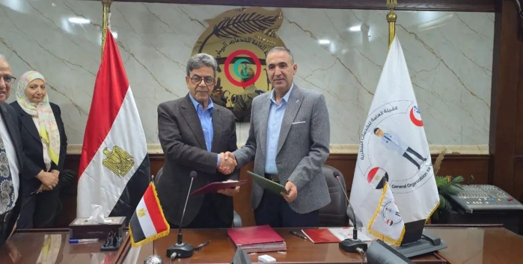 الخدمات البيطريه(( توقيع بروتوكول تعاون مع    لأطباء البيطريين)) لتنمية المهارات والنهوض بالثروة الحيوانية