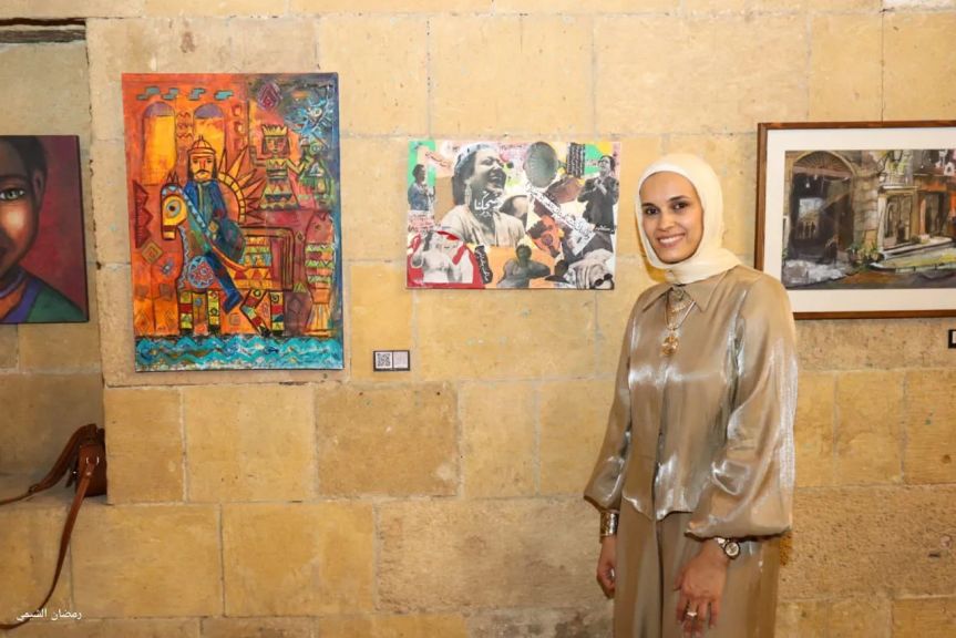 هند محمد طاهر فنانة متعددة المواهب