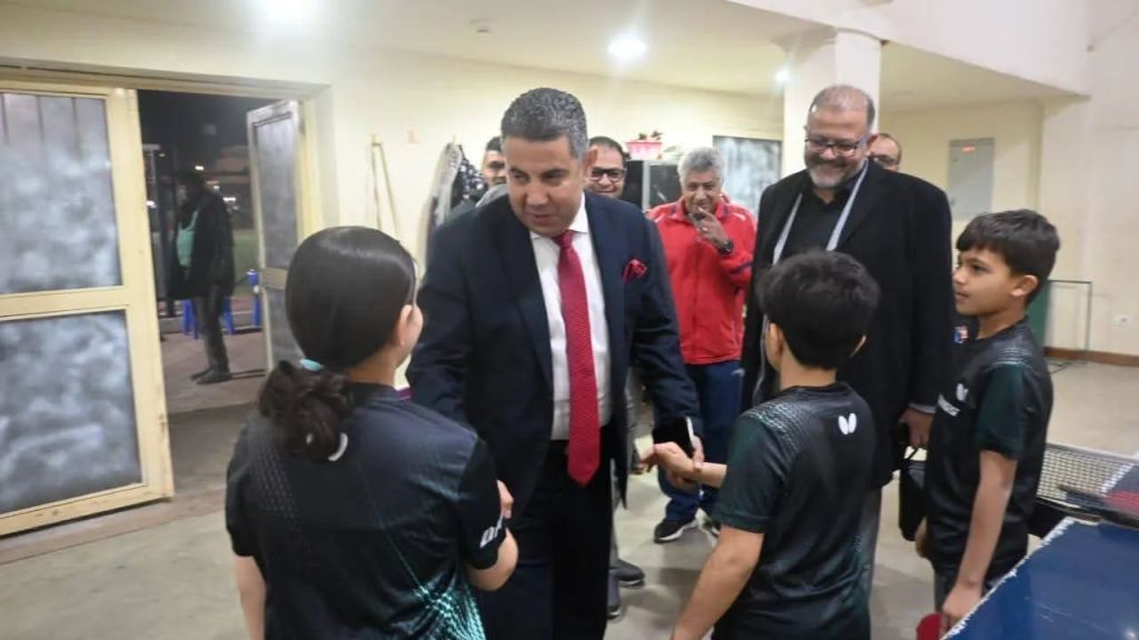 ” فوزى ” يتفقد تدريبات براعم المشروع القومي للموهبة والبطل الأولمبي والمشروع القومي للموهبة الحركية بالتجمع الأول