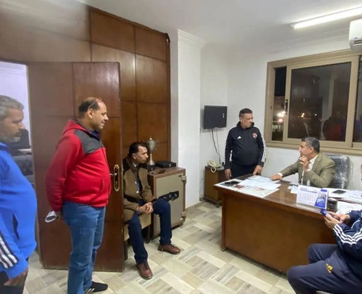 ” فوزى ” يـُجري  زيارة مفاجئة لنادي (منشية ناصر ) بحدائق حلوان