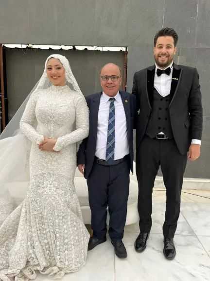 عقد قران وزفاف شاهنده إبراهيم حلمي و كريم اشرف علام