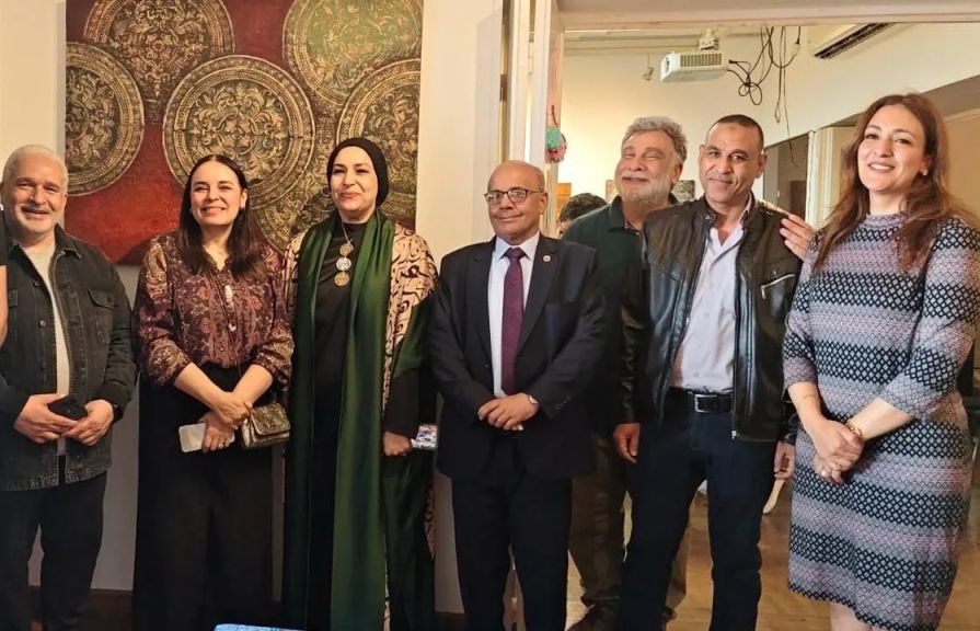 حلمي والمستشار الثقافي النمساوي..في احتفالية اليوم العالمي للتراث