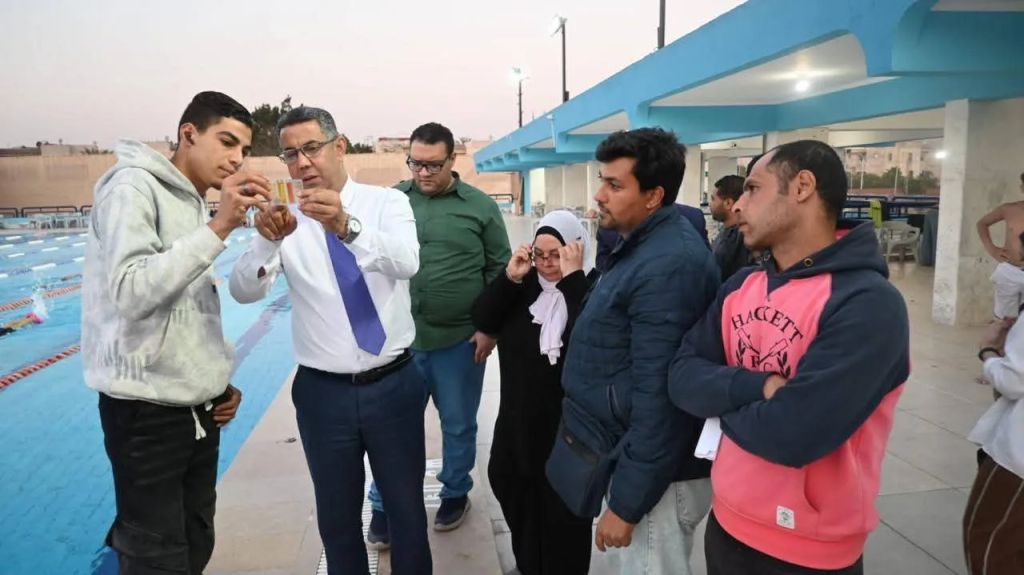 ” محمود فوزى ” يتابع مايتم على مدار الساعه بمركز التنمية الشبابية بزينهم والمشهد يتغير نحو الأفضل