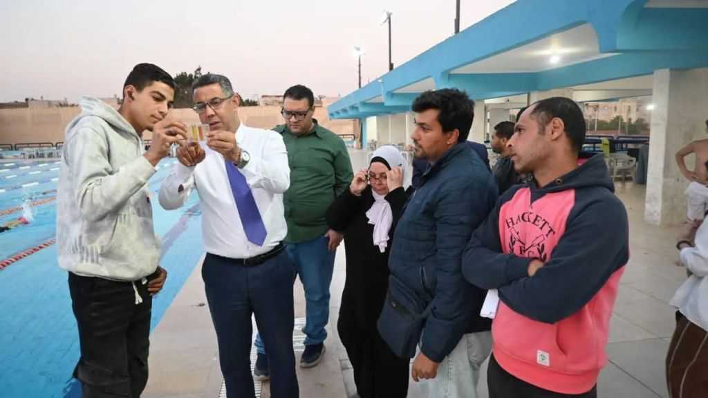 ” محمود فوزى ” يتابع مايتم على مدار الساعه بمركز التنمية الشبابية بزينهم والمشهد يتغير نحو الأفضل